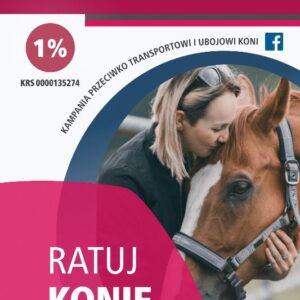 Pakiet 50 ulotek kampanii Ratuj Konie