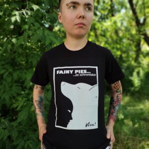 Koszulka męska fajny pies