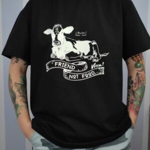 Koszulka unisex FRIEND NOT FOOD