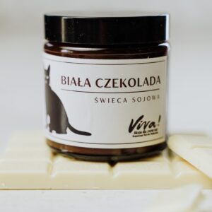 Świeca sojowa Biała Czekolada